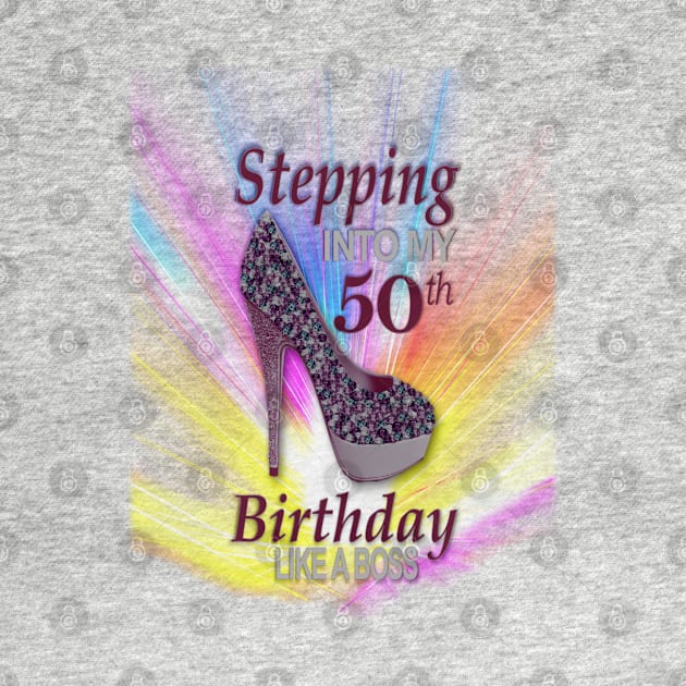 50th Birthday. Celebrating like a Boss by KC Morcom aka KCM Gems n Bling aka KCM Inspirations